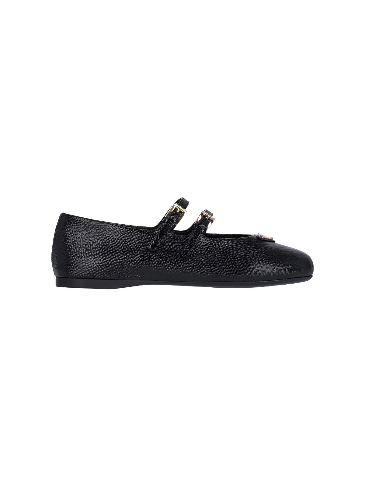 PRADA BALLET FLATS WITH STRAPS