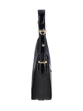 ショルダーバッグ・ポシェット Prada Prada Arque Naplak Shoulder Bag Black Prada Arqué Naplak Patent Leather Shoulder Bag | PRADA