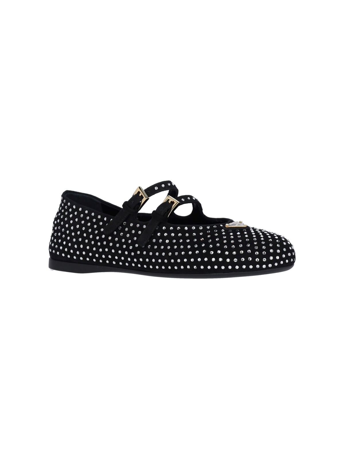 【関税&送料込】Prada Ballerina Prada Ballet flats with rhinestones available on SUGAR - 176028