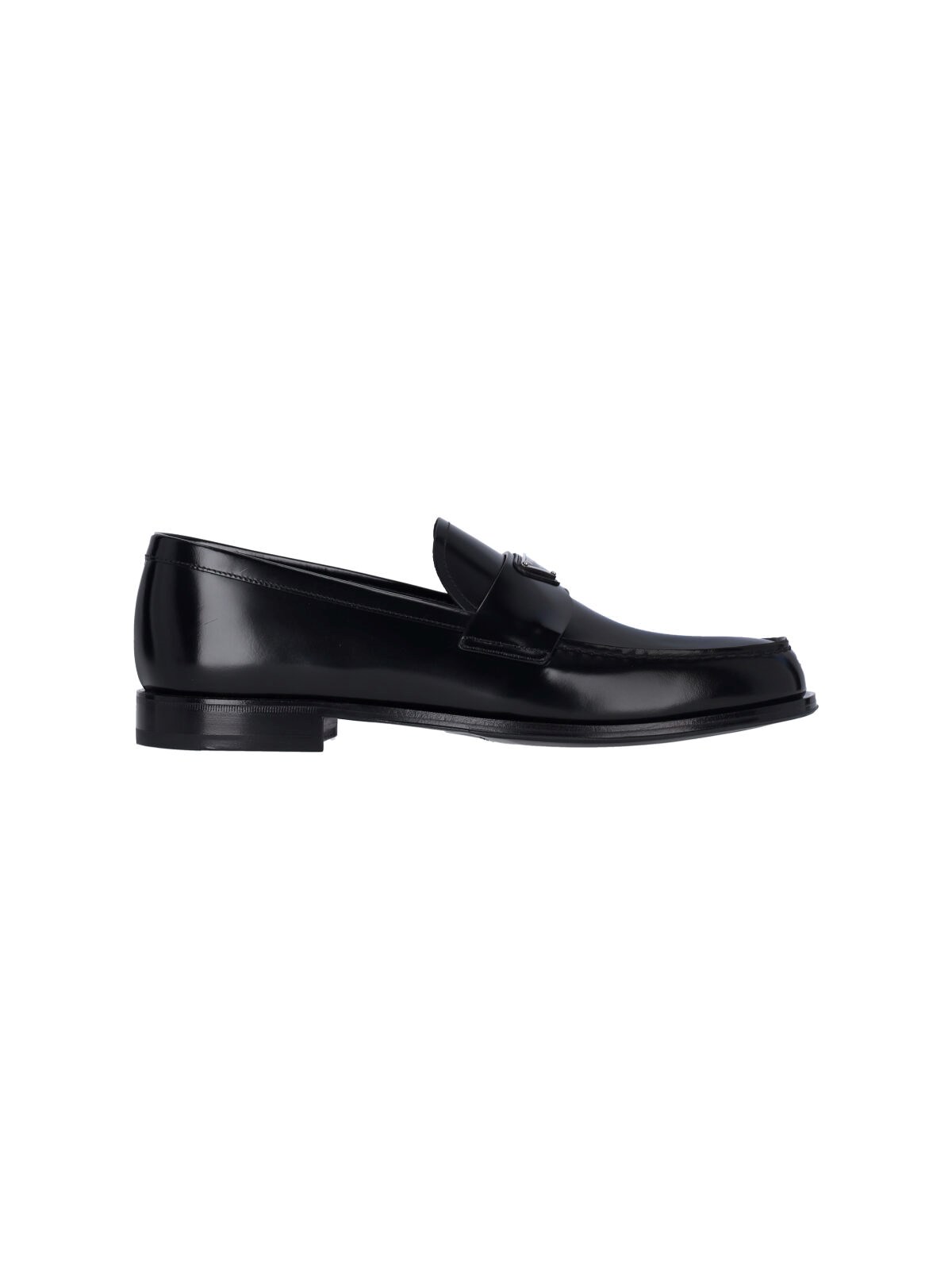 Prada Logo Loafers