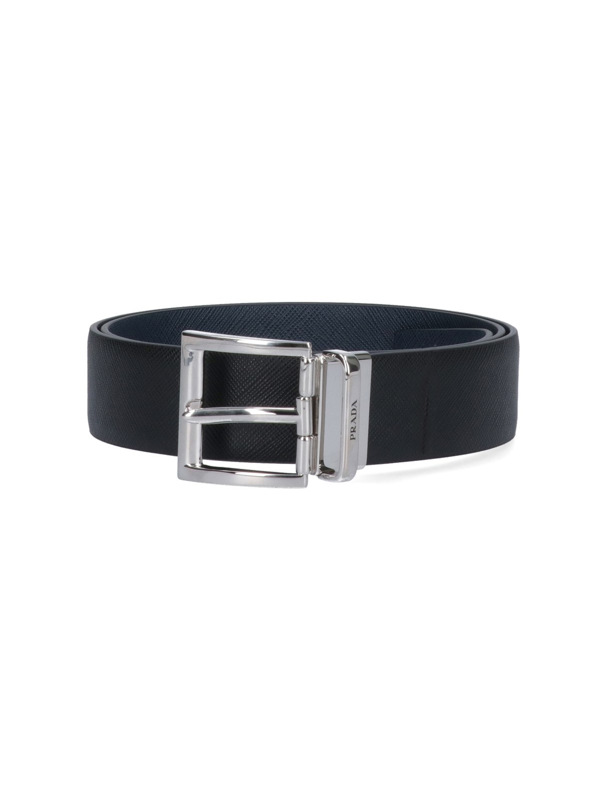 Prada Reversible Belt In Black  