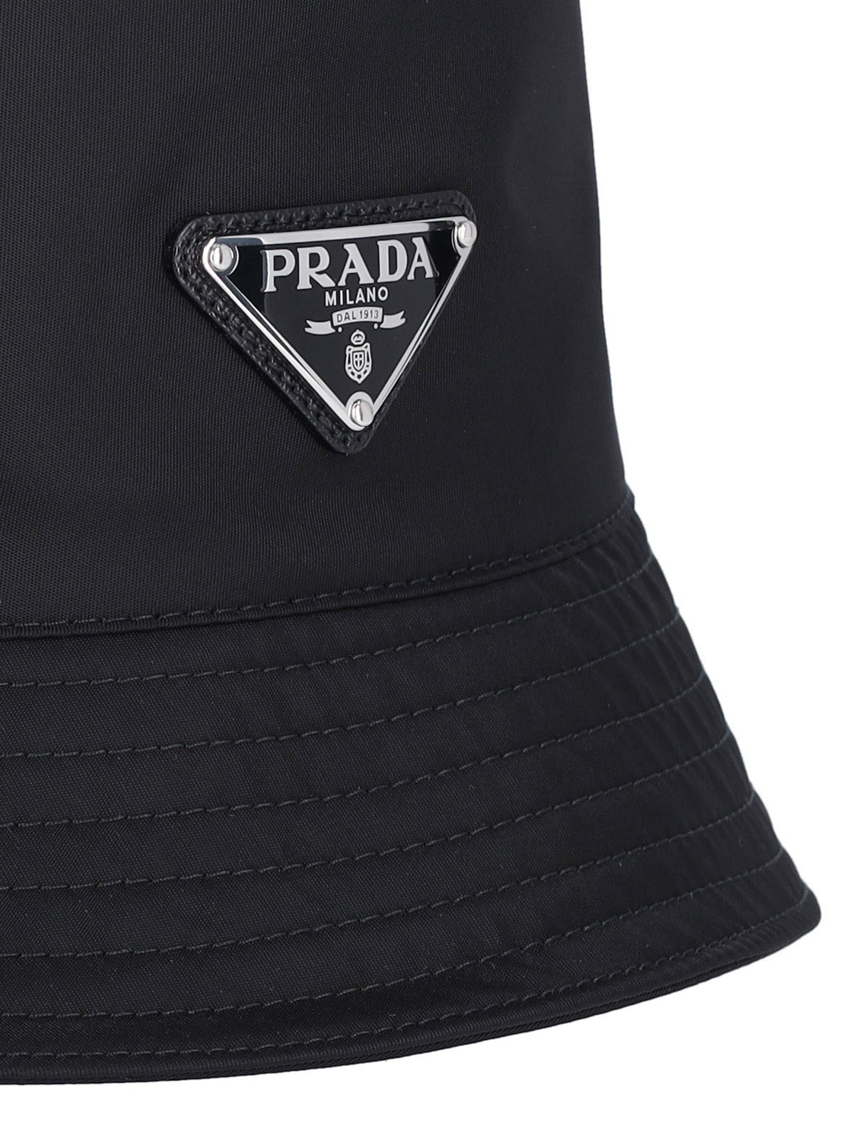 Prada Logo bucket hat available on SUGAR - 176076