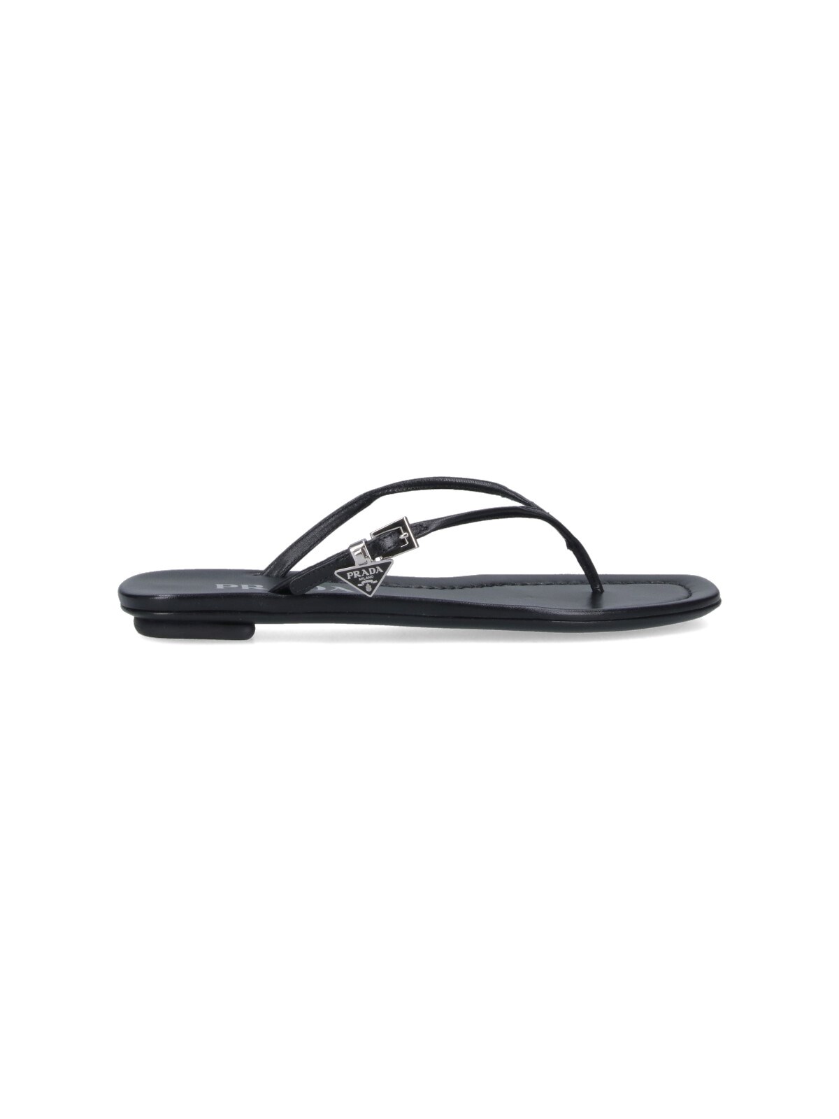 Prada Logo thong sandals available on SUGAR - 176136