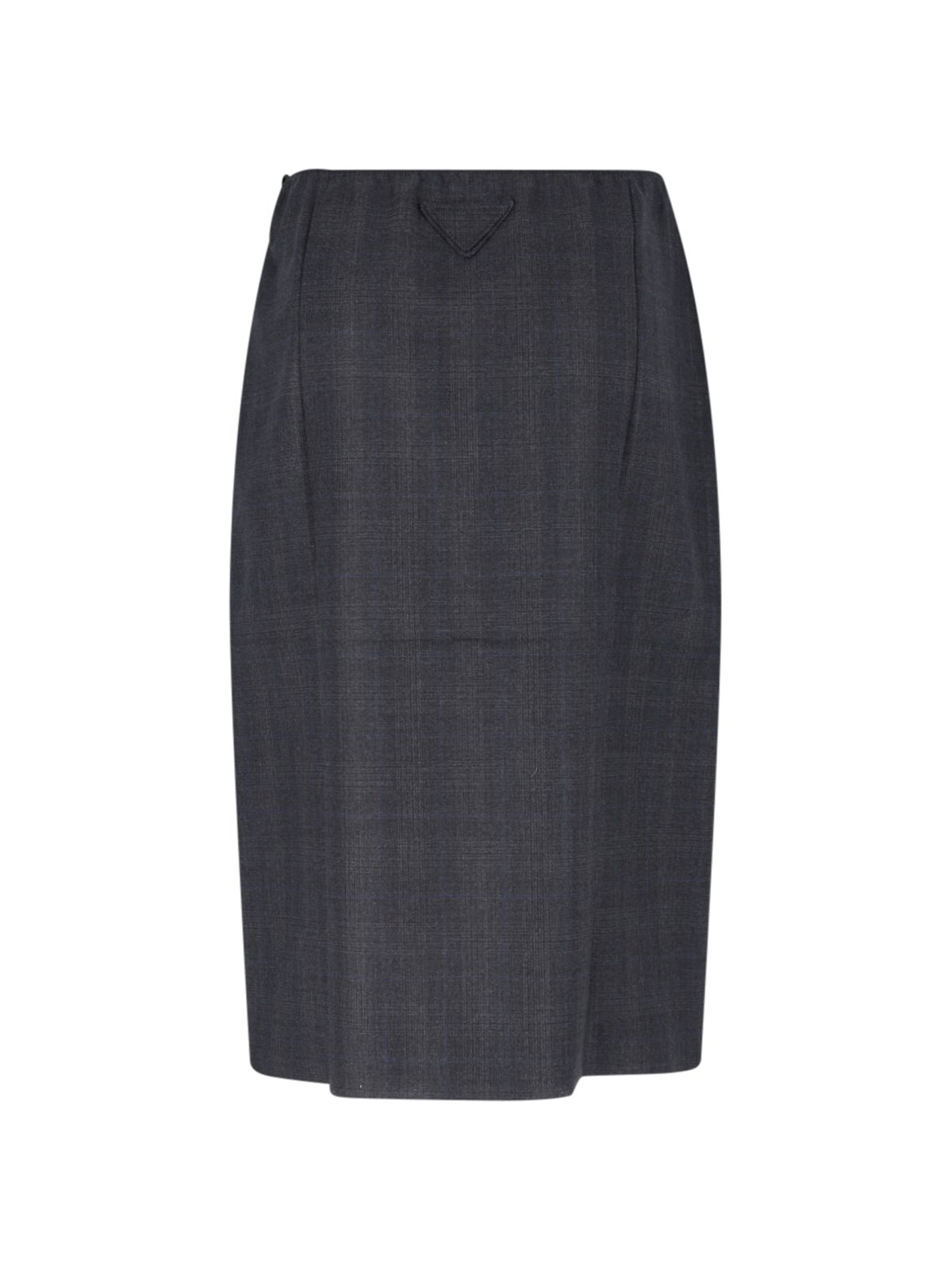 Prada Logo midi skirt available on SUGAR - 176144
