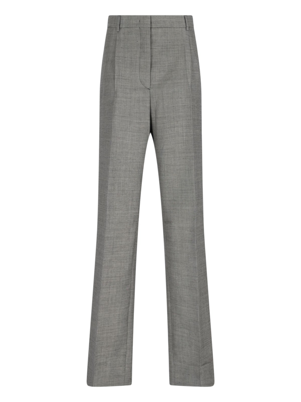 Prada Straight Pants In Gray
