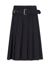 Prada Logo midi skirt available on SUGAR - 176159