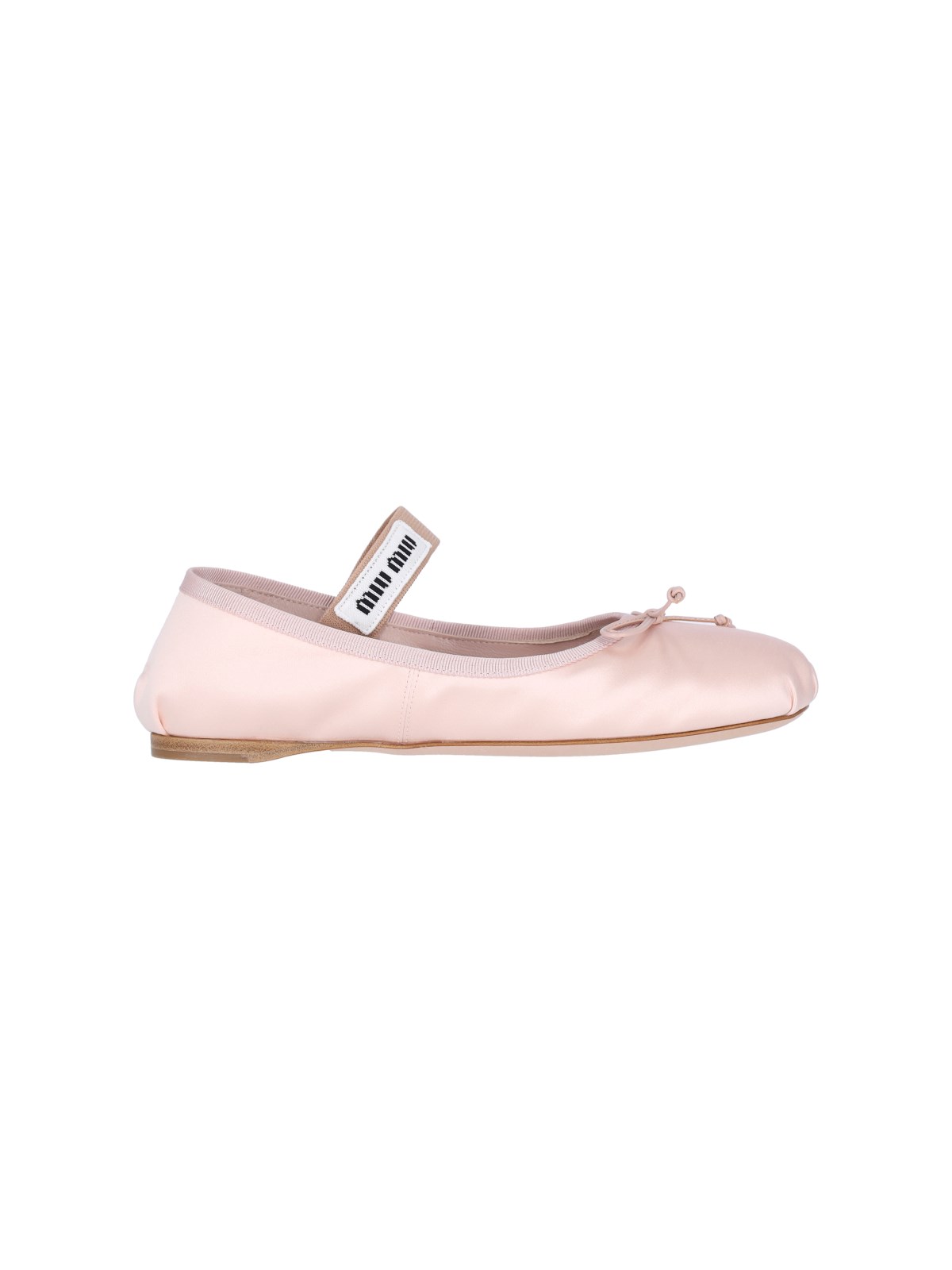 MIU MIU SATIN BALLET FLATS