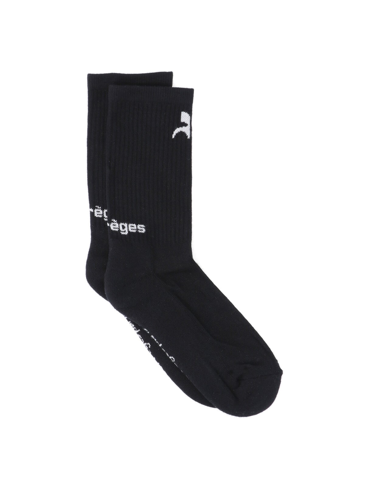 COURRÈGES "AC SPORTS" LOGO SOCKS