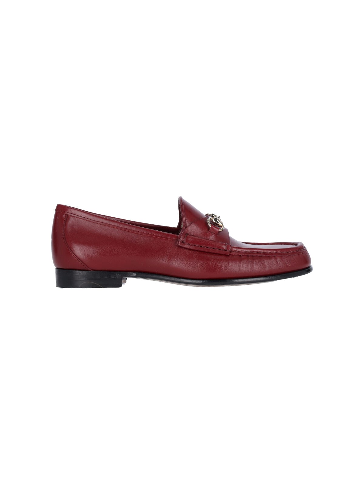 Gucci Horsebit 1953 Slip-on Loafers In Red