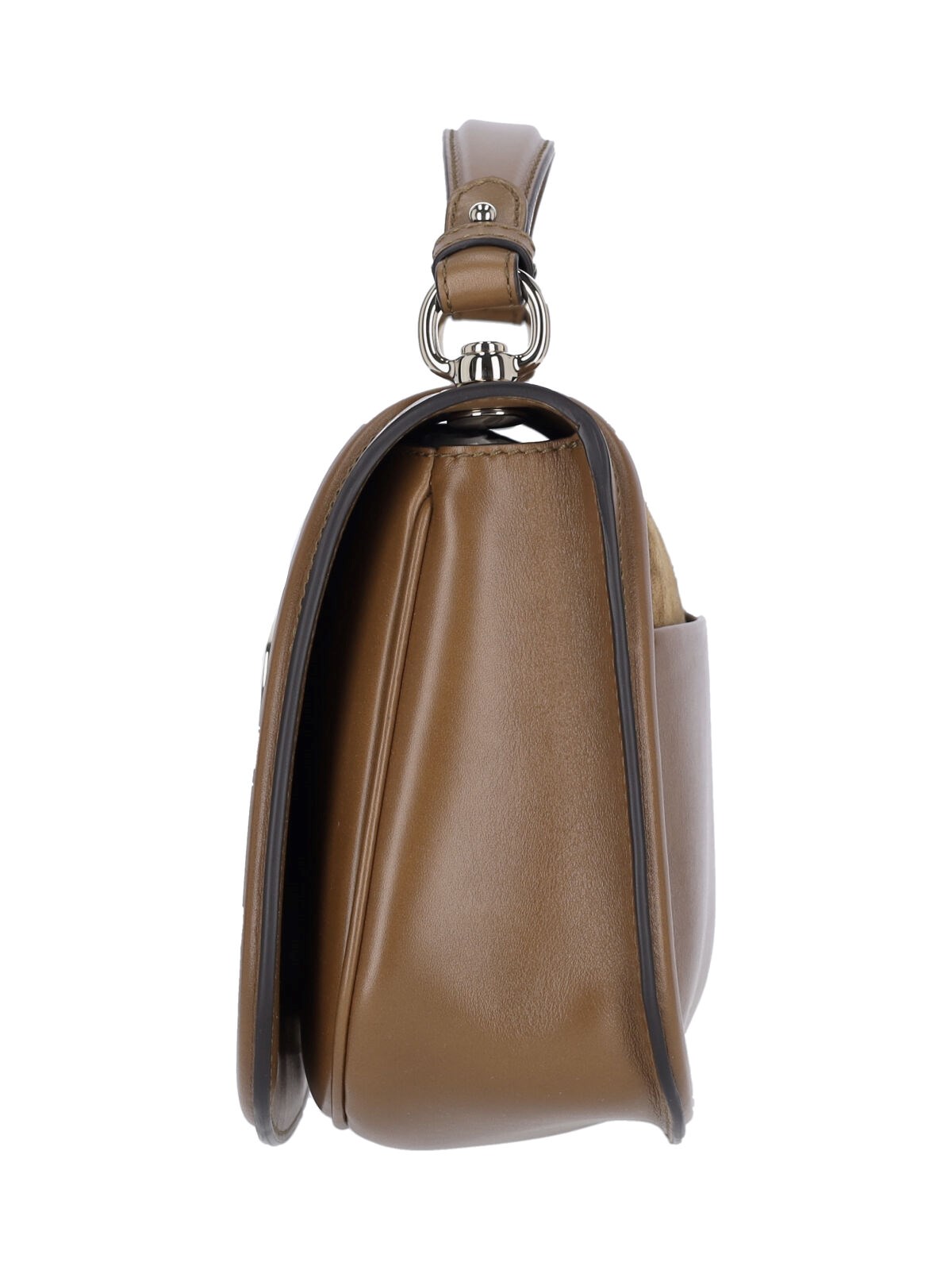 【関税&送料込】Gucci Gucci Blondie Medium Handbag In Suede Gucci Blondie medium shoulder bag in light brown suede