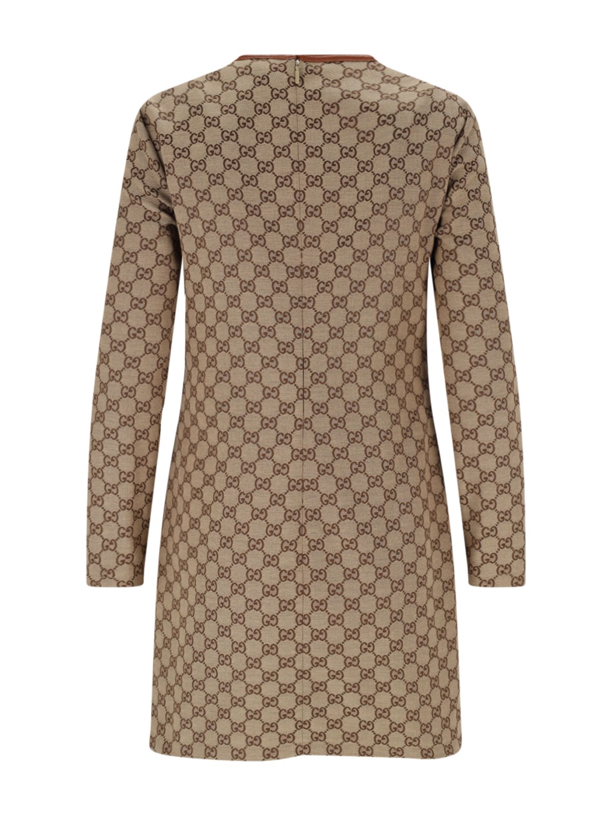 ワンピース Gucci DRESS IN FABRIC GG WITH CLAMP d20aa0ca-1b05-4a42-bd25-