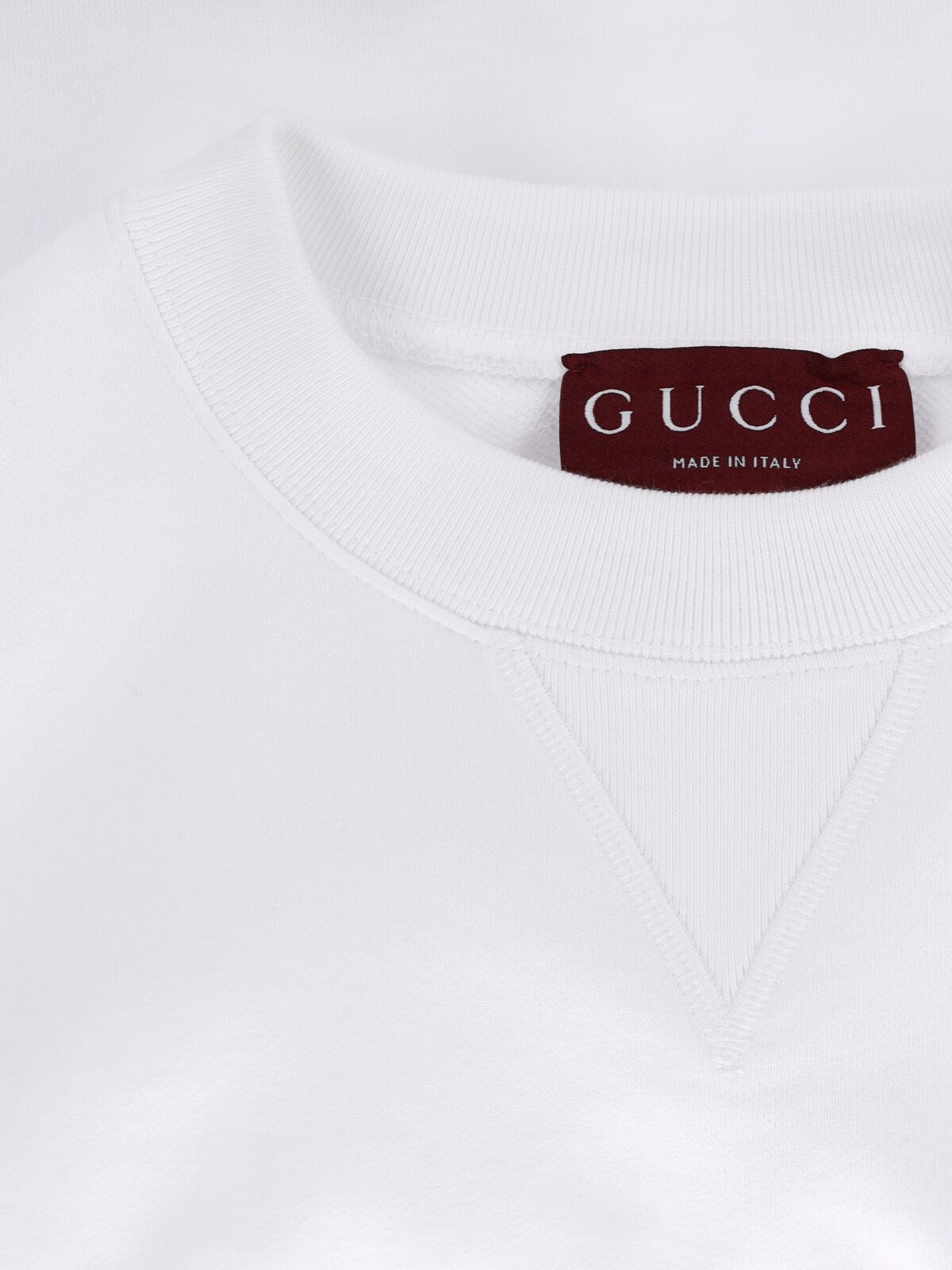 【GUCCI】WEB CROPPED T-SHIRT Gucci 'web' crop t-shirt available on SUGAR - 176706