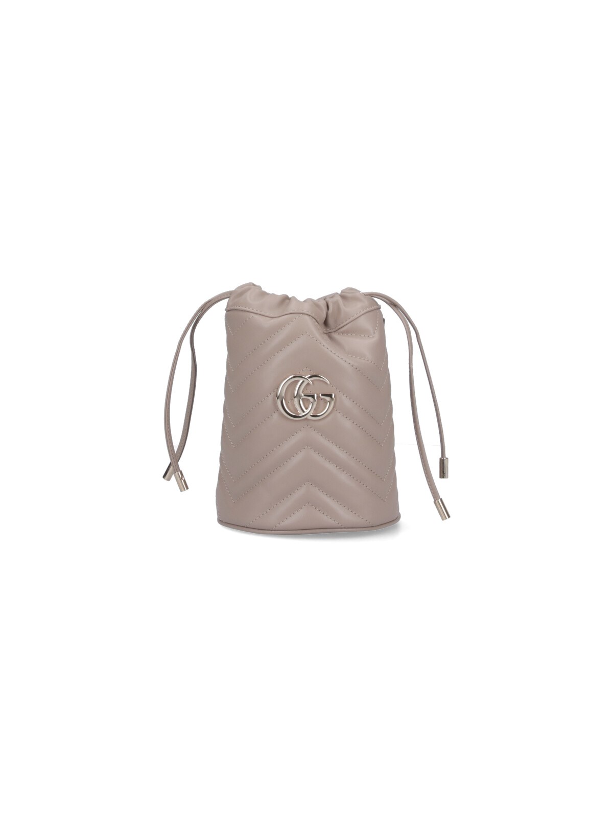 Gucci Mini Bag "gg Marmont" In Taupe