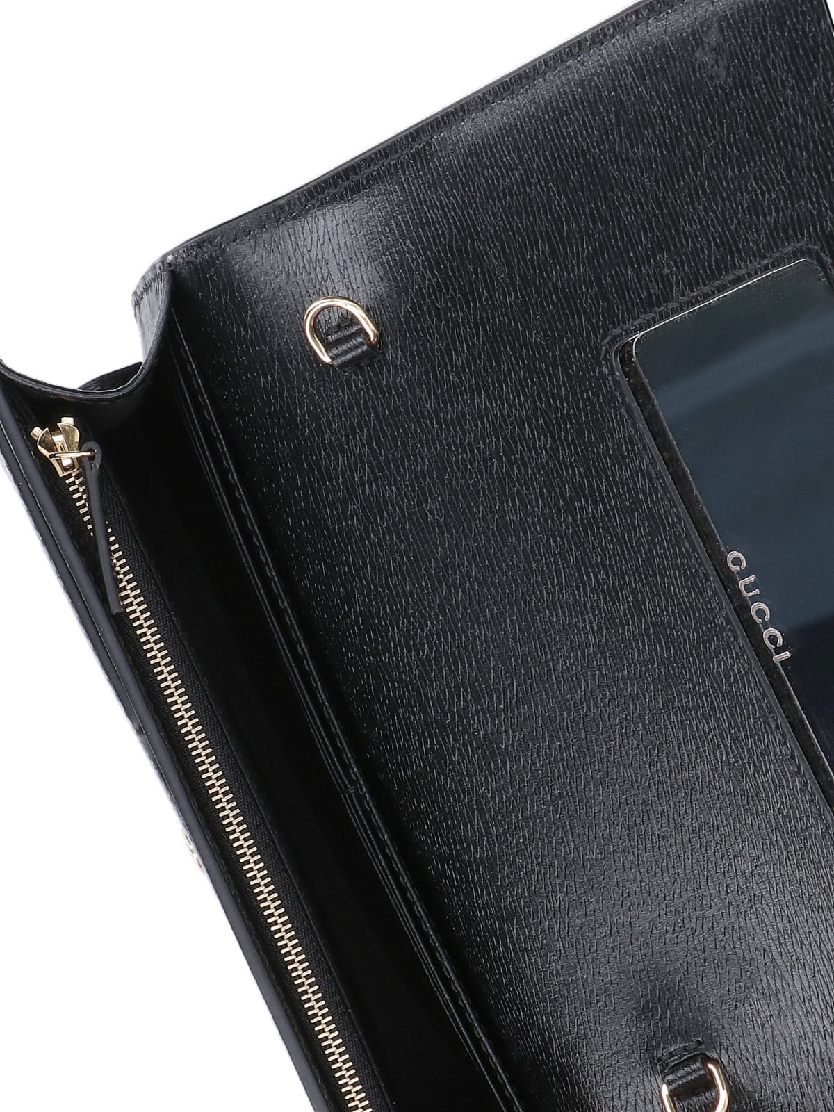 【送料&関税込】Gucci Logo Shoulder Strap Wallet Gucci Logo Shoulder Strap Wallet | italist