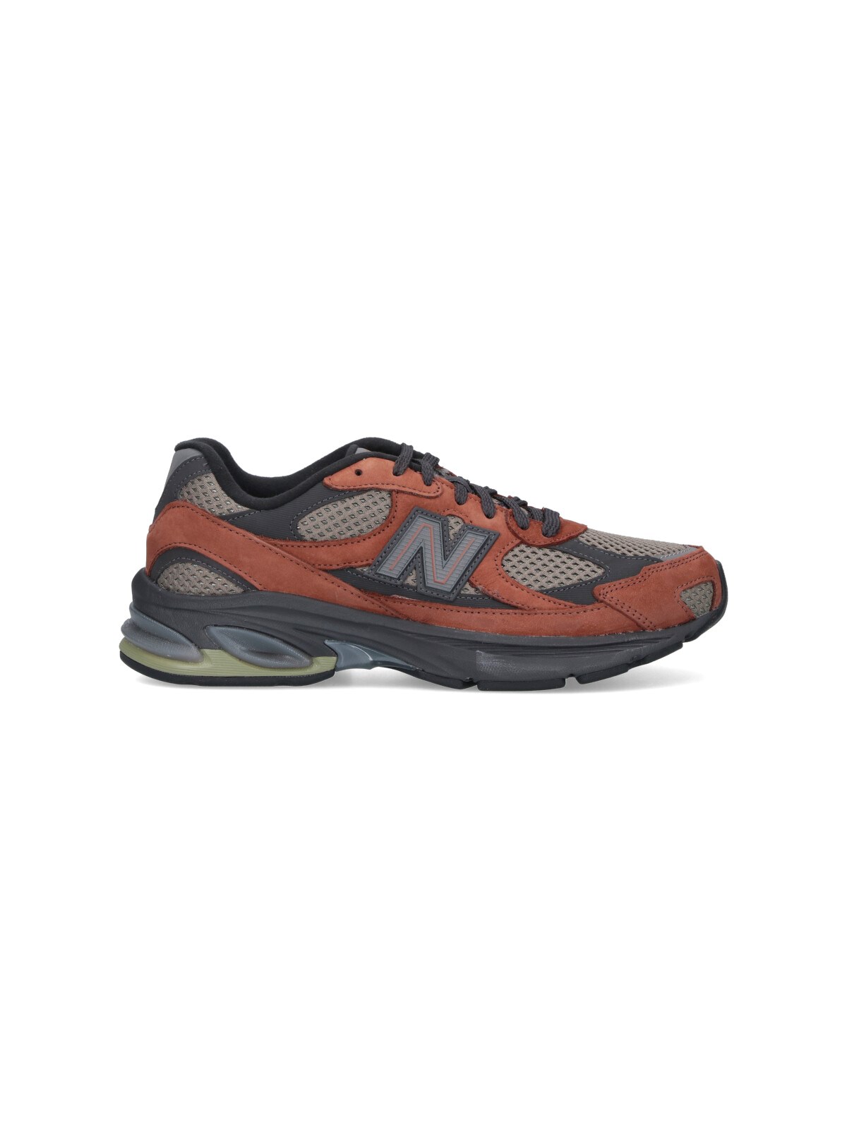 New Balance Low Top Sneakers With Mesh Panels And Rubber Outsole In Multi