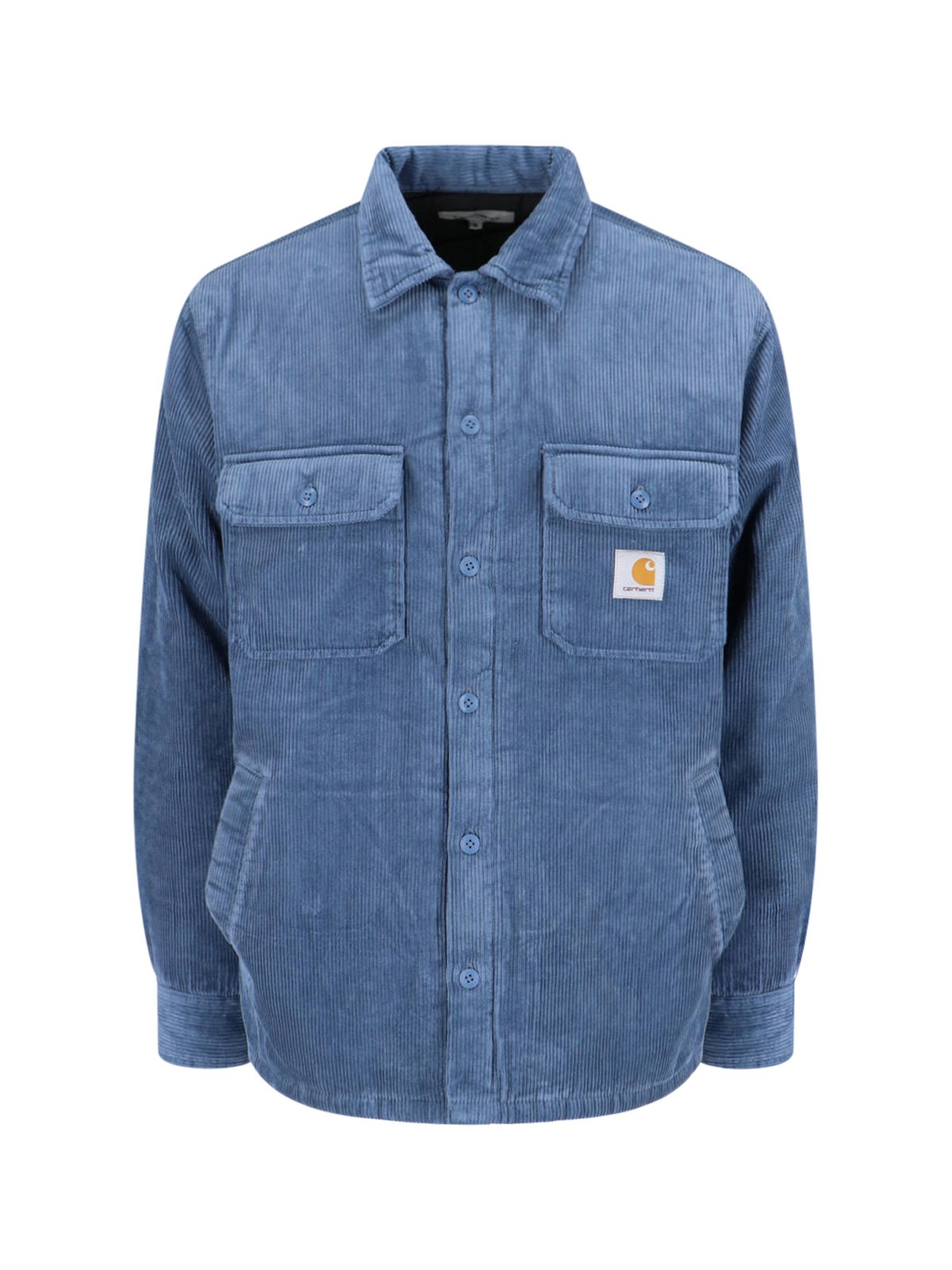 Carhartt Tech Shirt Jacket "whitsome" In Blue