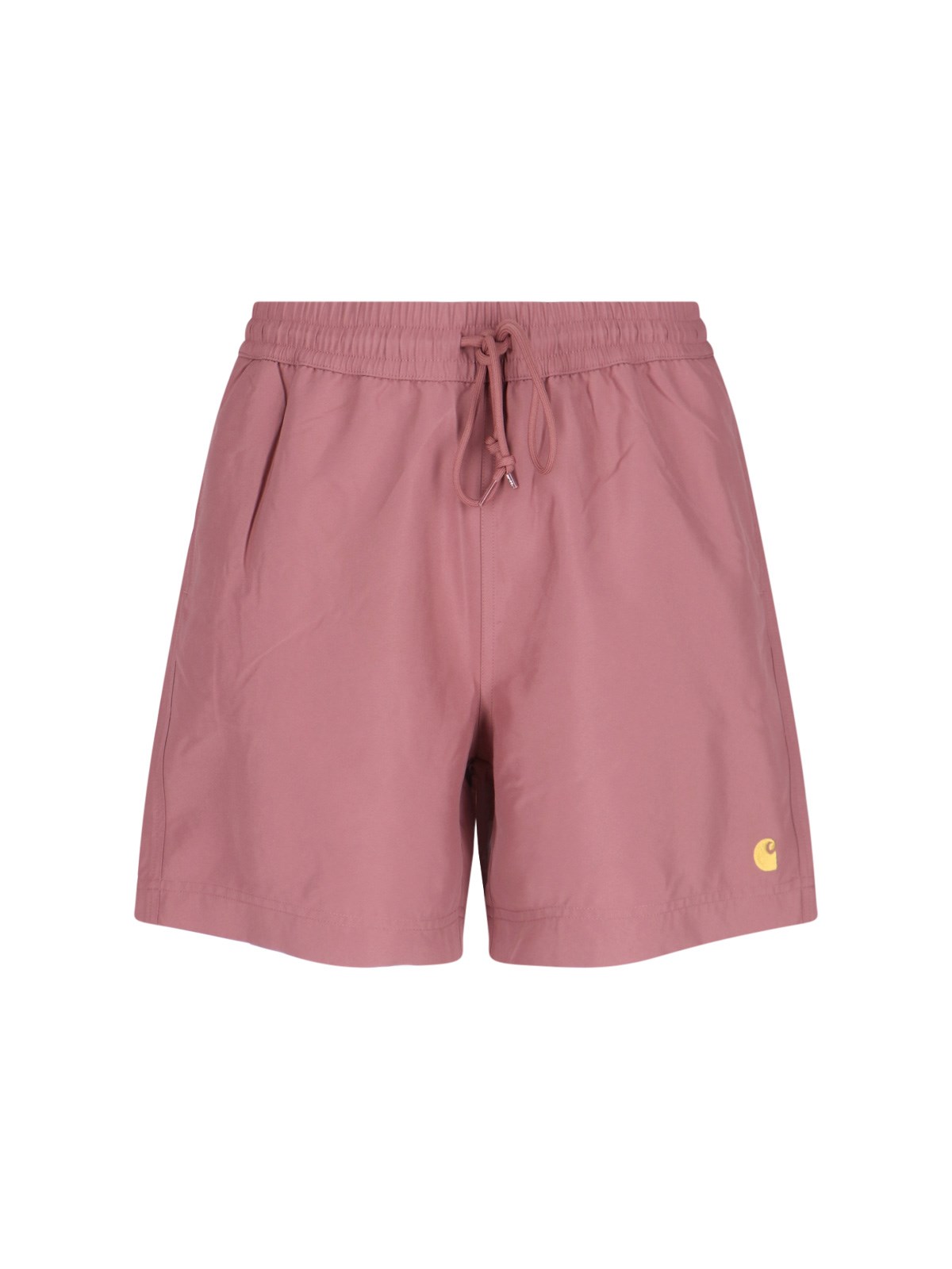 Carhartt Work In Progress Chase Swim Trunks In Pink