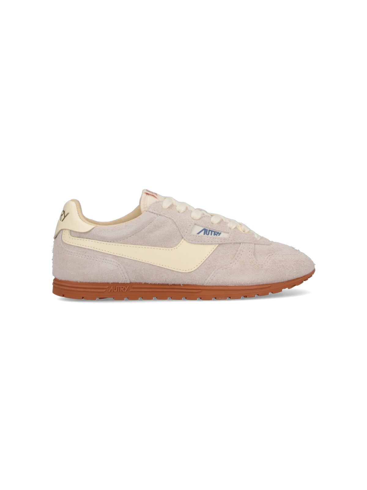 Shop Autry "windspin" Sneakers In Taupe