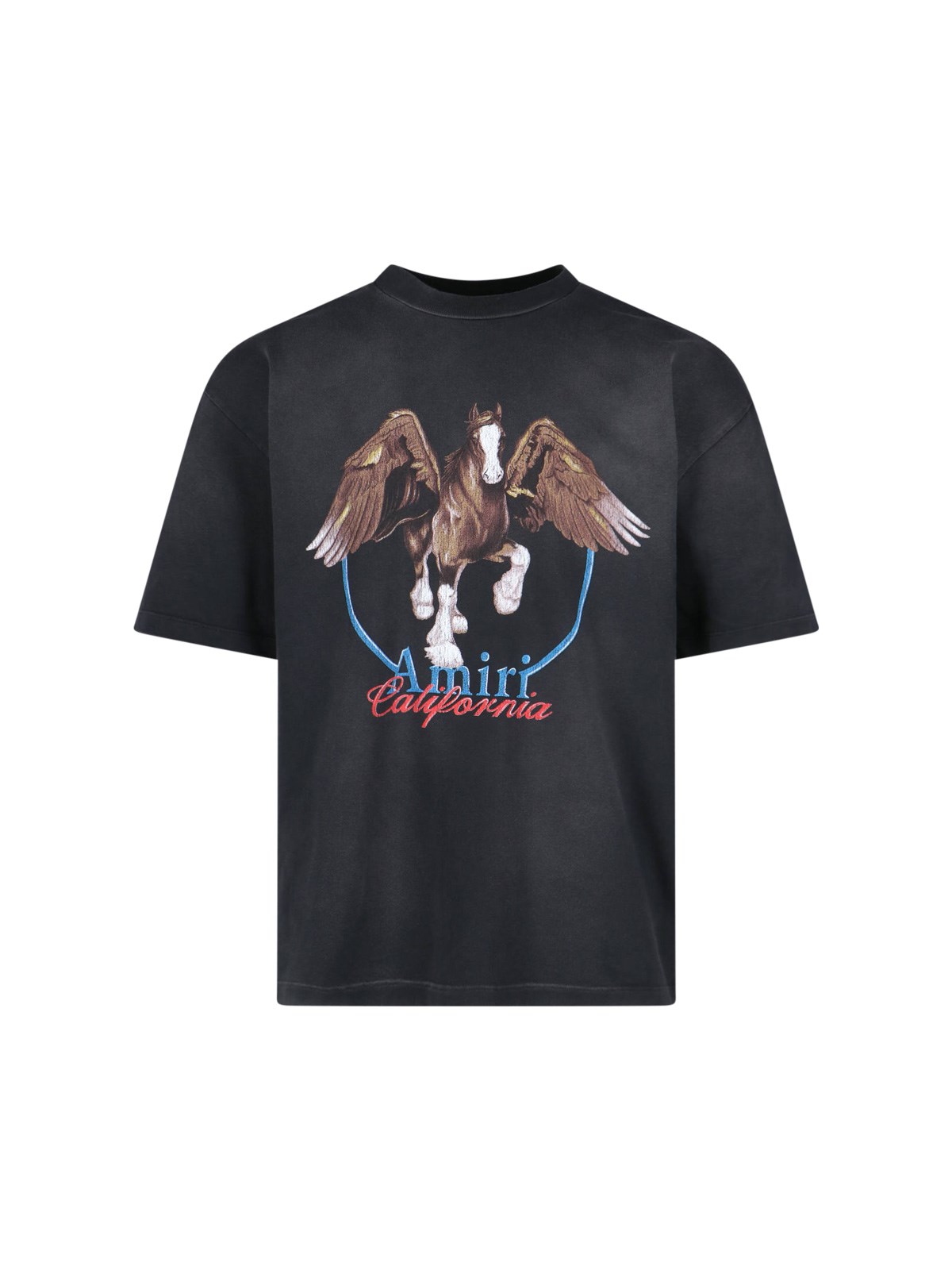 Amiri Pegaso T-shirt In Black