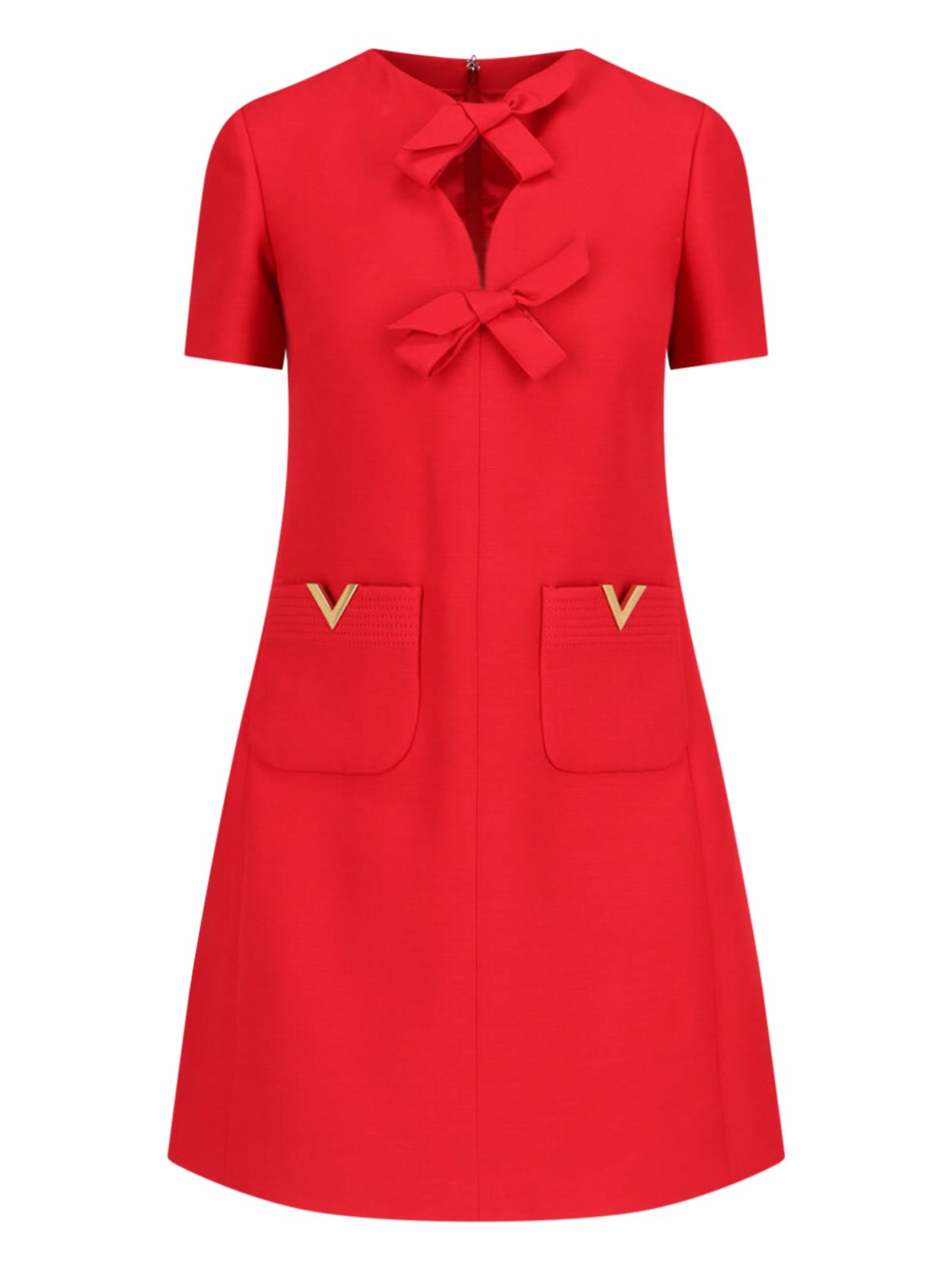 VALENTINO MINI DRESS WITH BOWS 