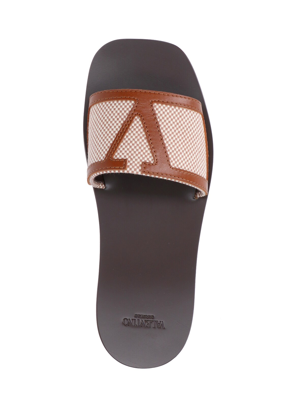 VALENTINO GARAVANI VLogo ROCKSTUD Logo Rubber Slide Men Sandals EU 46 - US 13 Valentino Garavani Studshield Leather Sandals | Sendegaro GR main image 2