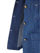 ジャケット Valentino Giacca Sahariana In Denim Valentino Garavani Sahariana Denim Jacket | Blue | FARFETCH