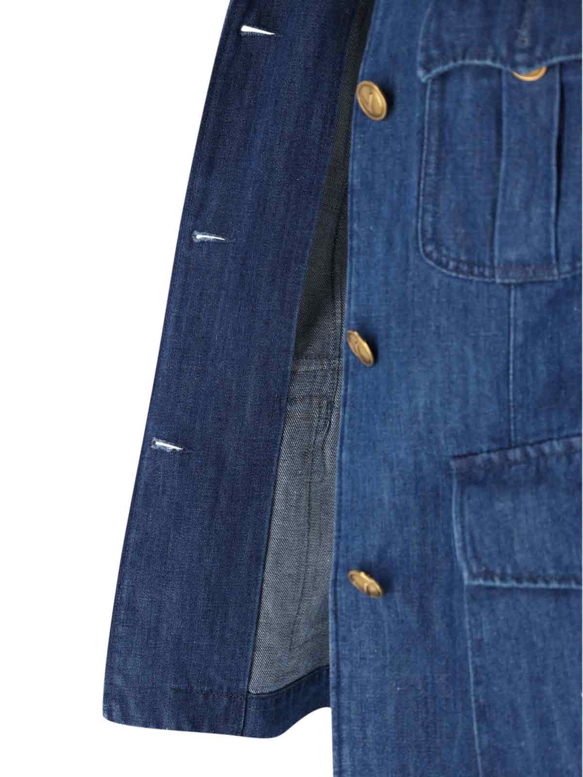 ジャケット Valentino Giacca Sahariana In Denim Valentino 'sahariana' denim jacket available on SUGAR - 178132