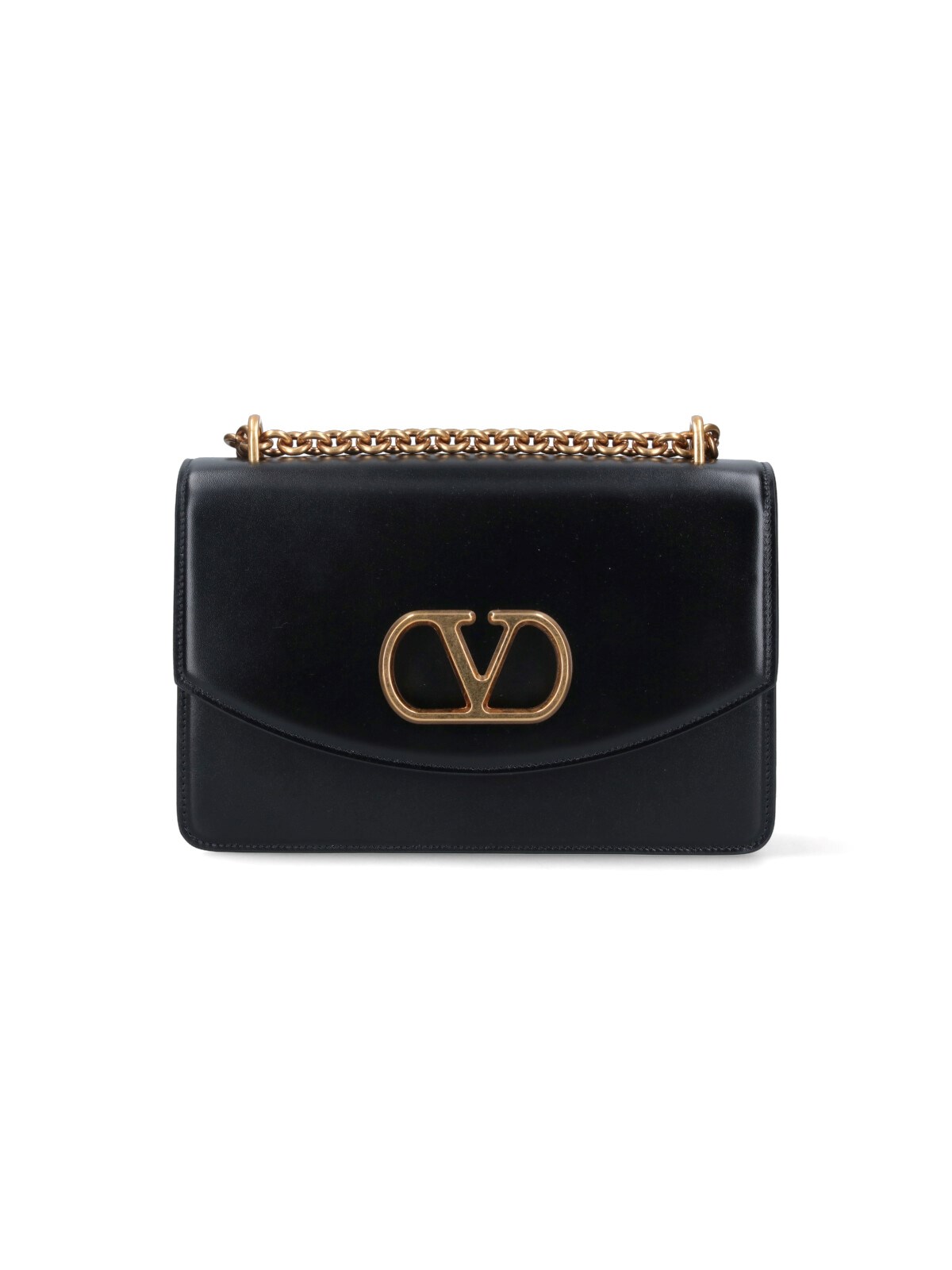 Valentino Borsa A Spalla Small In Black  