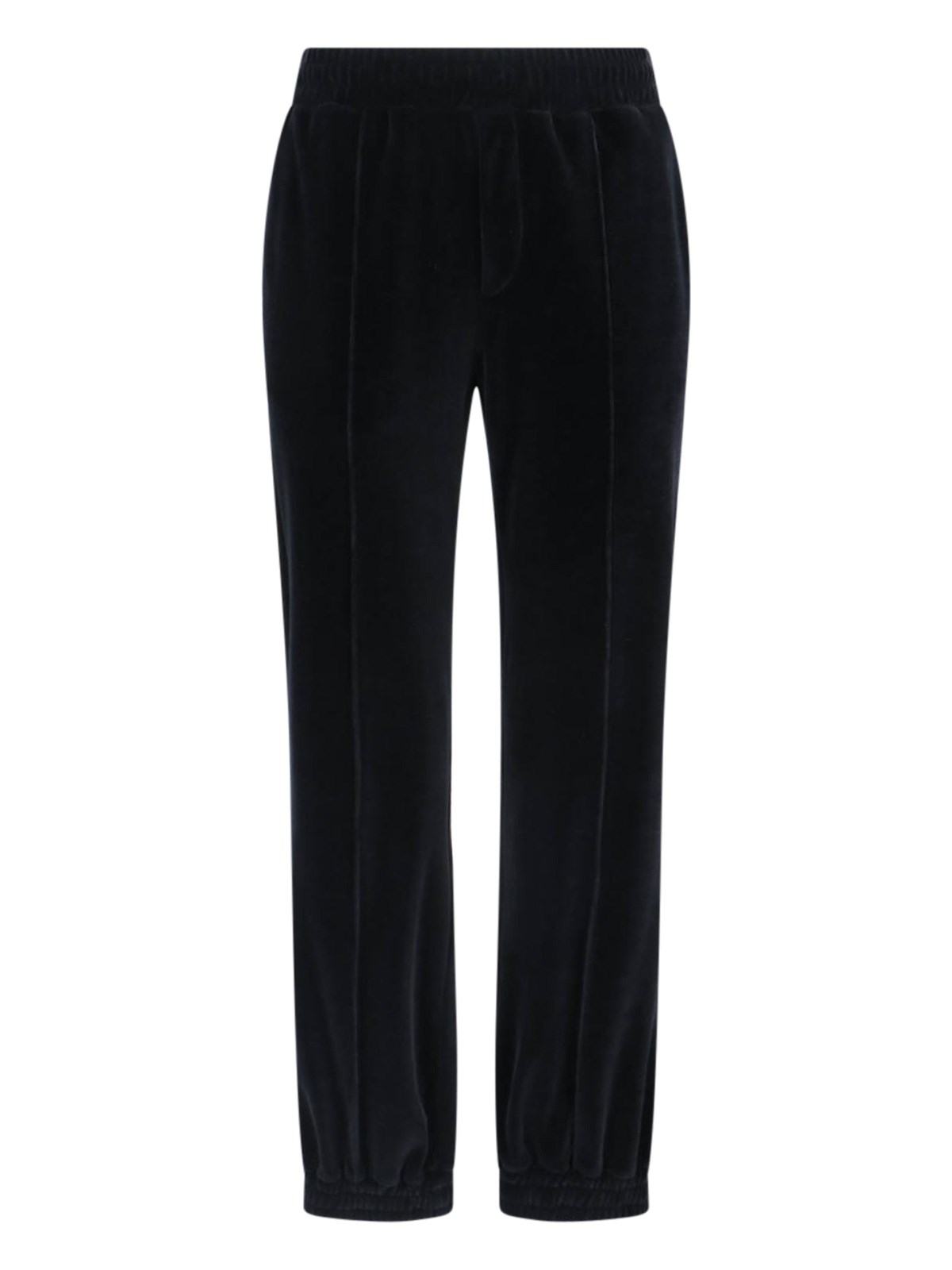 Valentino Jersey Bottom Vlogo Signature Chenille In Black