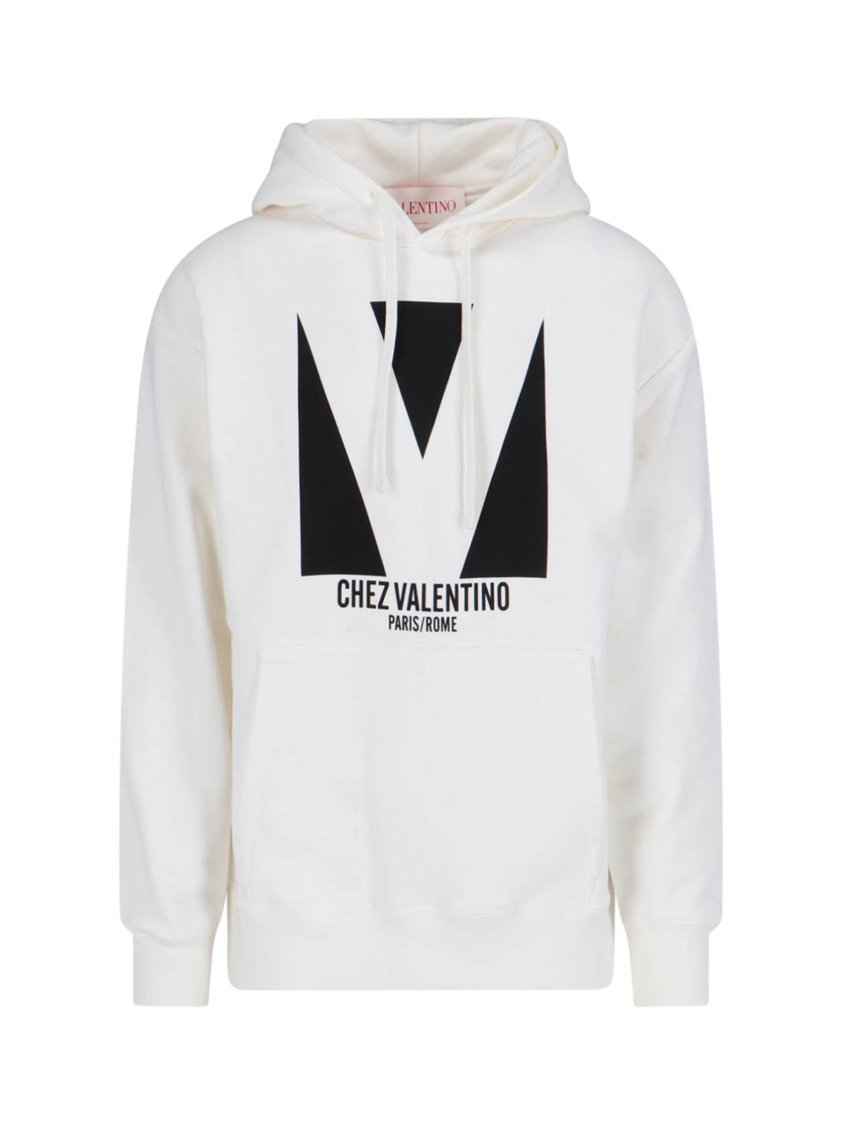 Valentino Garavani White Cotton Sweatshirt In White