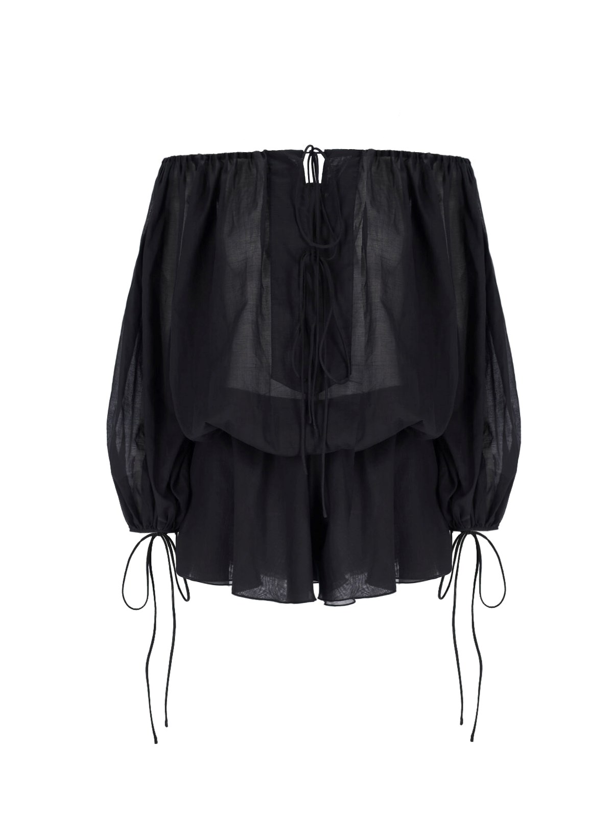 The Andamane Wilma Playsuit Jumpsuit In Black