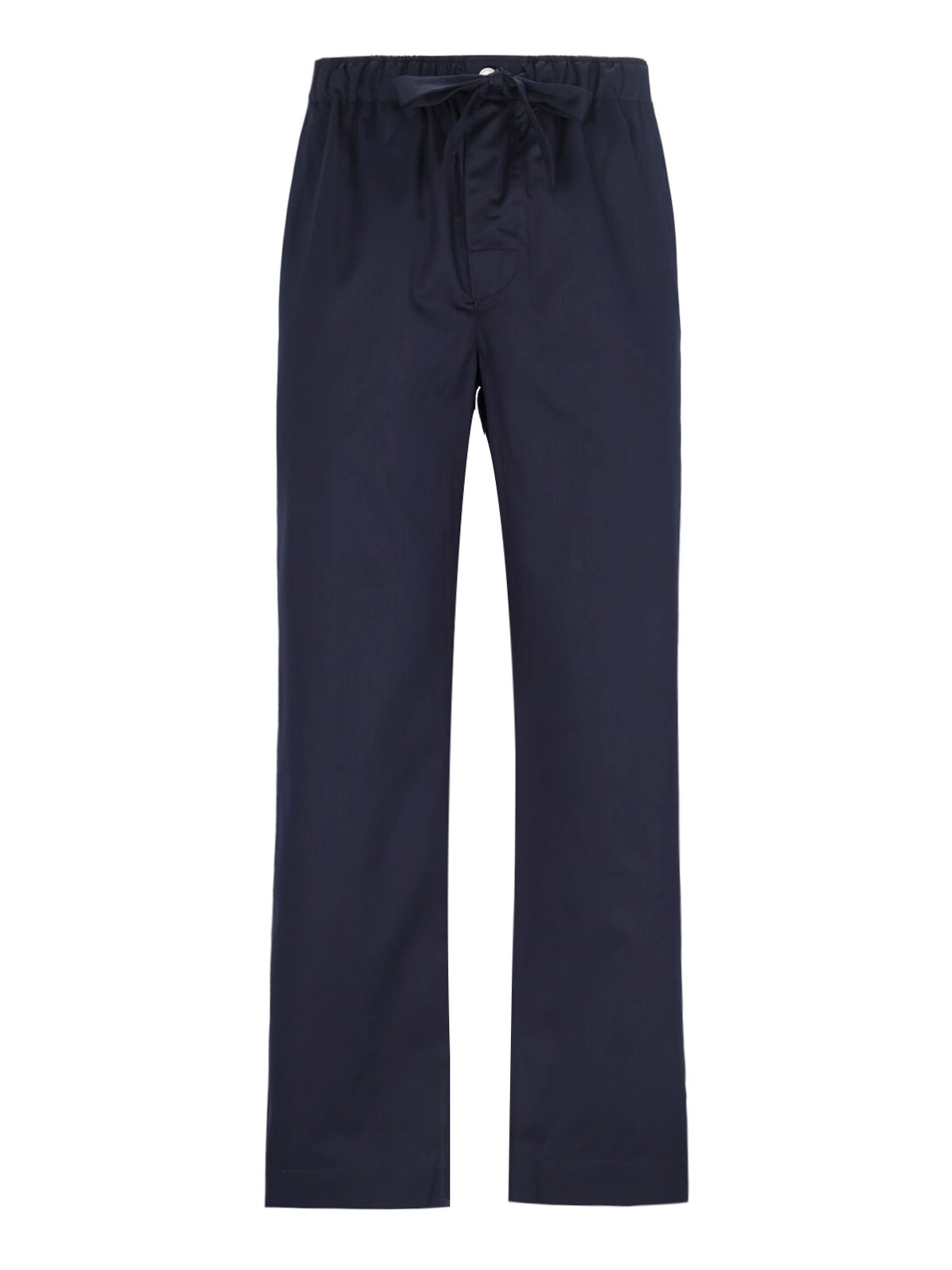 Shop Tekla Satin Pajama Pants In Blue