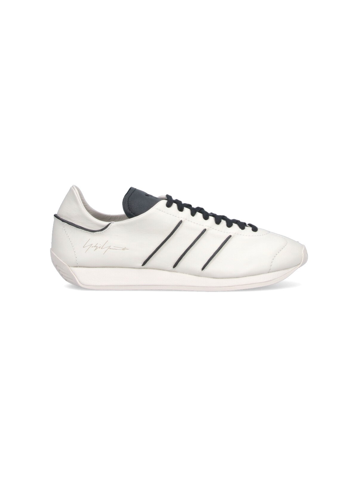 Y-3 Country Sneakers In White