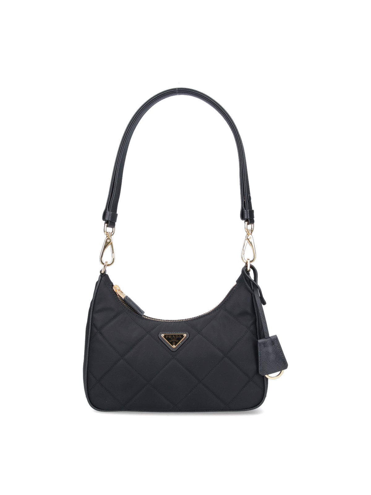 Prada '1995 Chaîne' Re-edition Mini Shoulder Bag In Black  