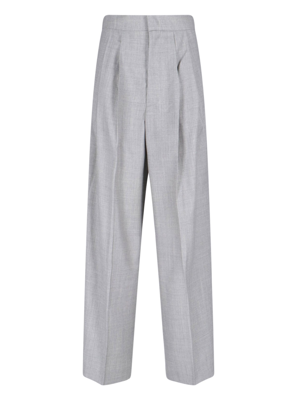 パンツ Sa Su Phi High-Waisted Wide-Leg Trousers With Front Pleat Sa Su Phi High-waisted Wide-leg Trousers With Front Pleat