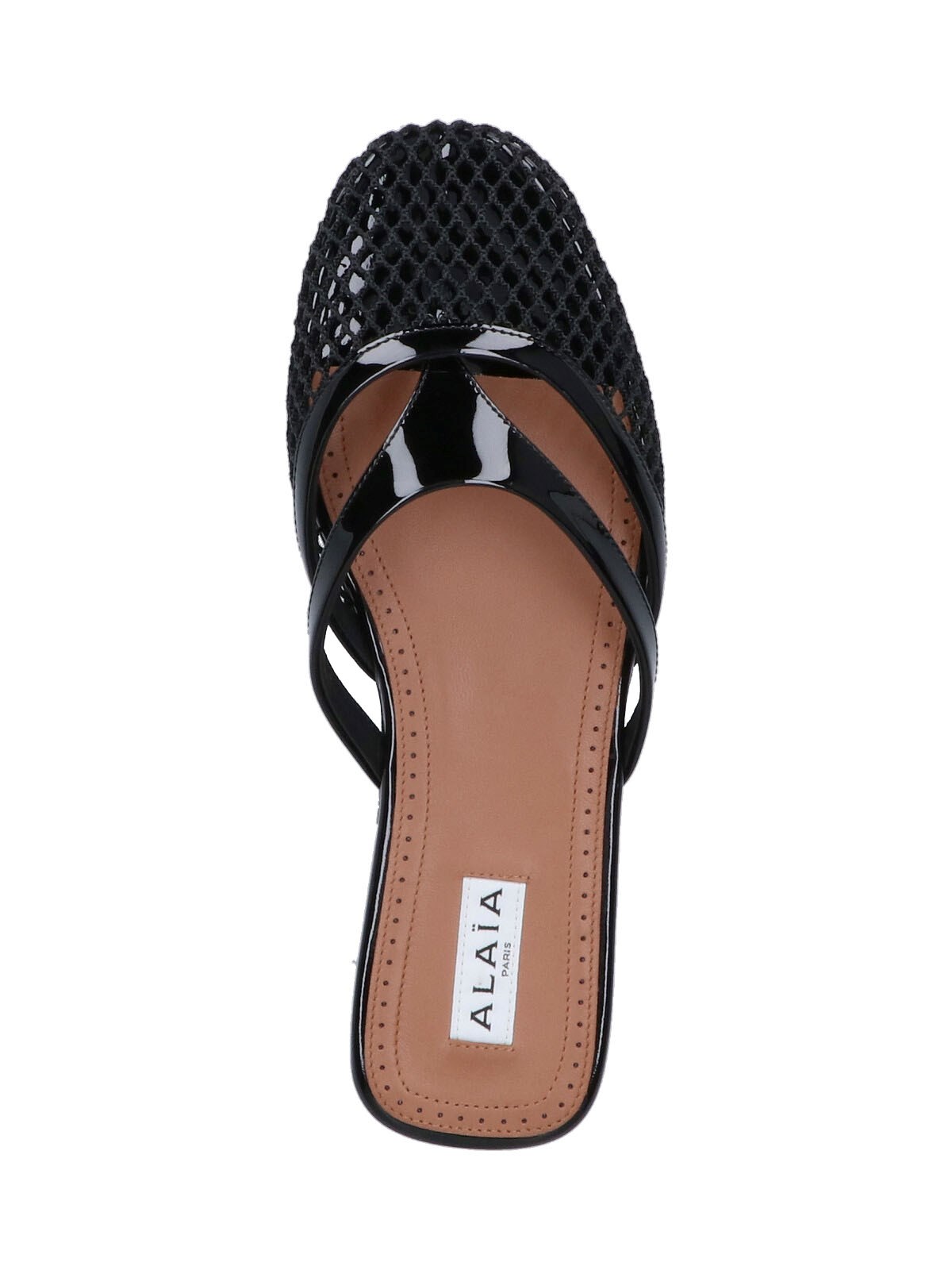 Alaïa Mesh thong mules 