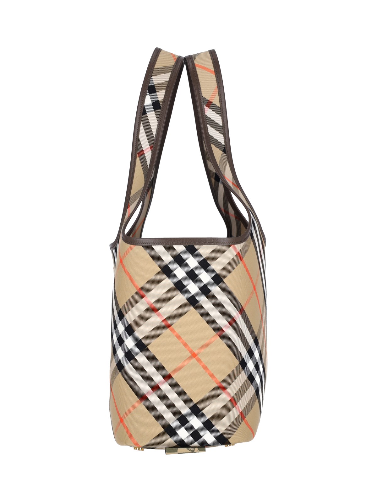 Burberry 'check' small tote bag available on SUGAR - 179065