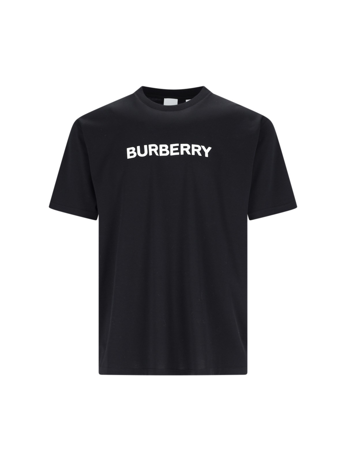 Shop Burberry Logo T-shirt In Black  