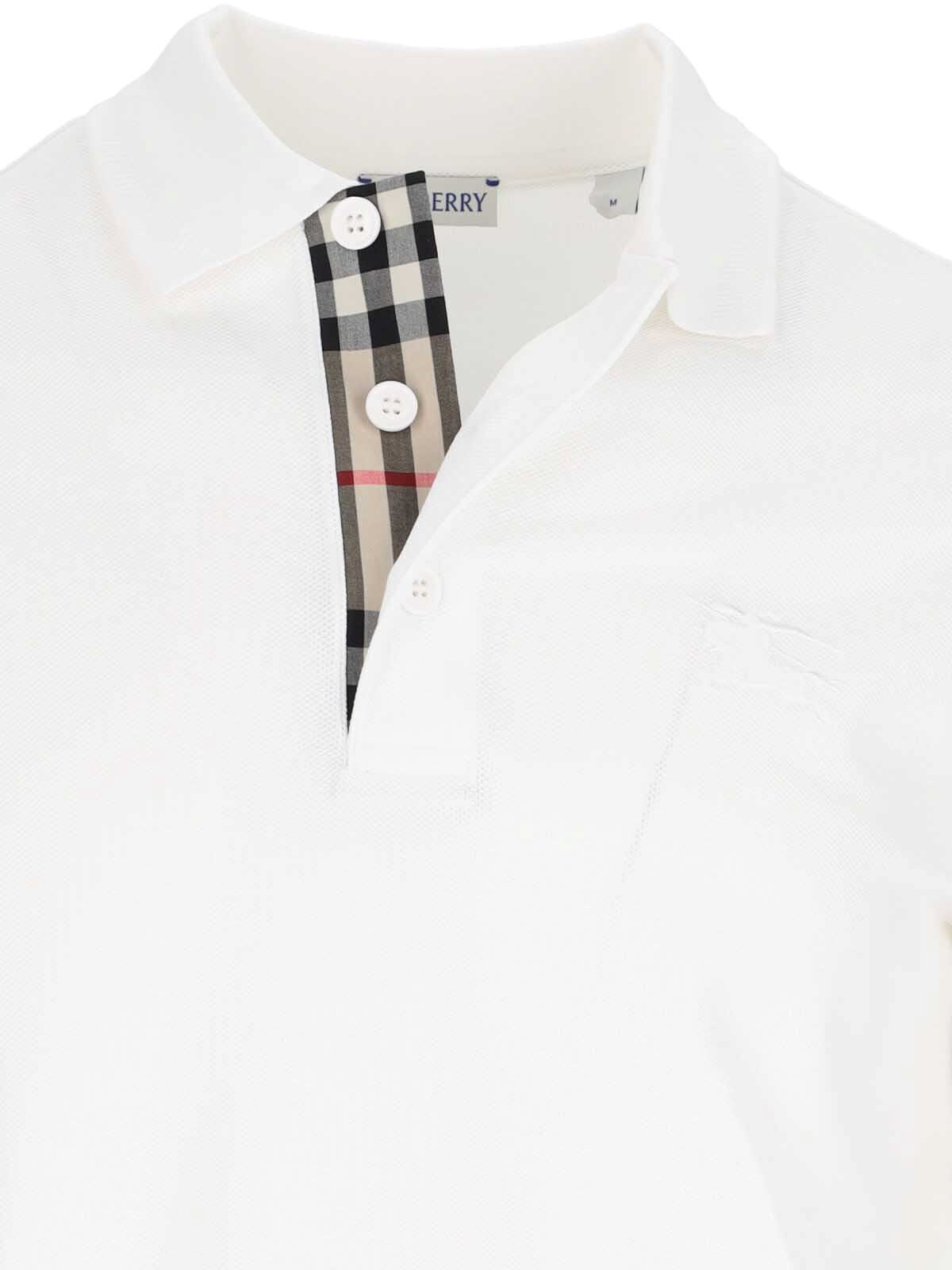 Burberry♪SALE♪8104398 Burberry TB Logo Embroidered PK Short Sleeve Polo Shirt XXL