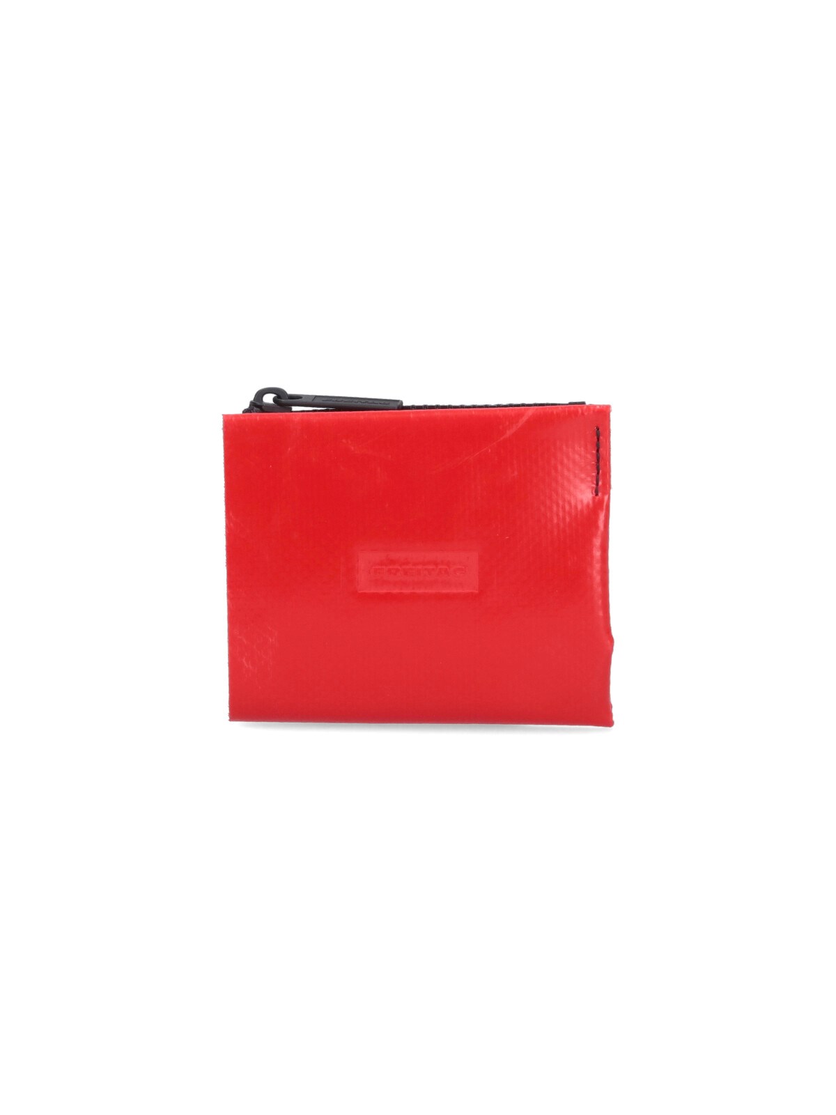 Freitag Compact Wallet "f257 Sutton" In Red