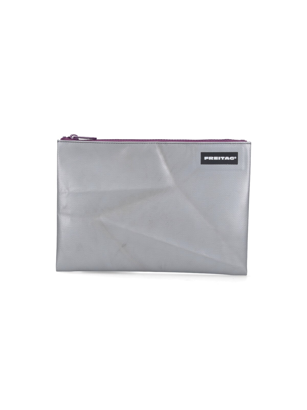 Freitag Medium Pouch "f07 Chuck" In Gray