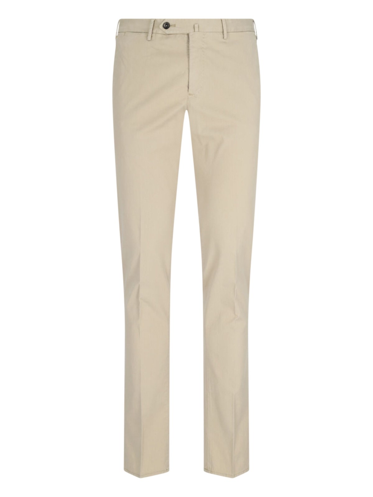 Pt Torino Straight Casual Pants In Beige
