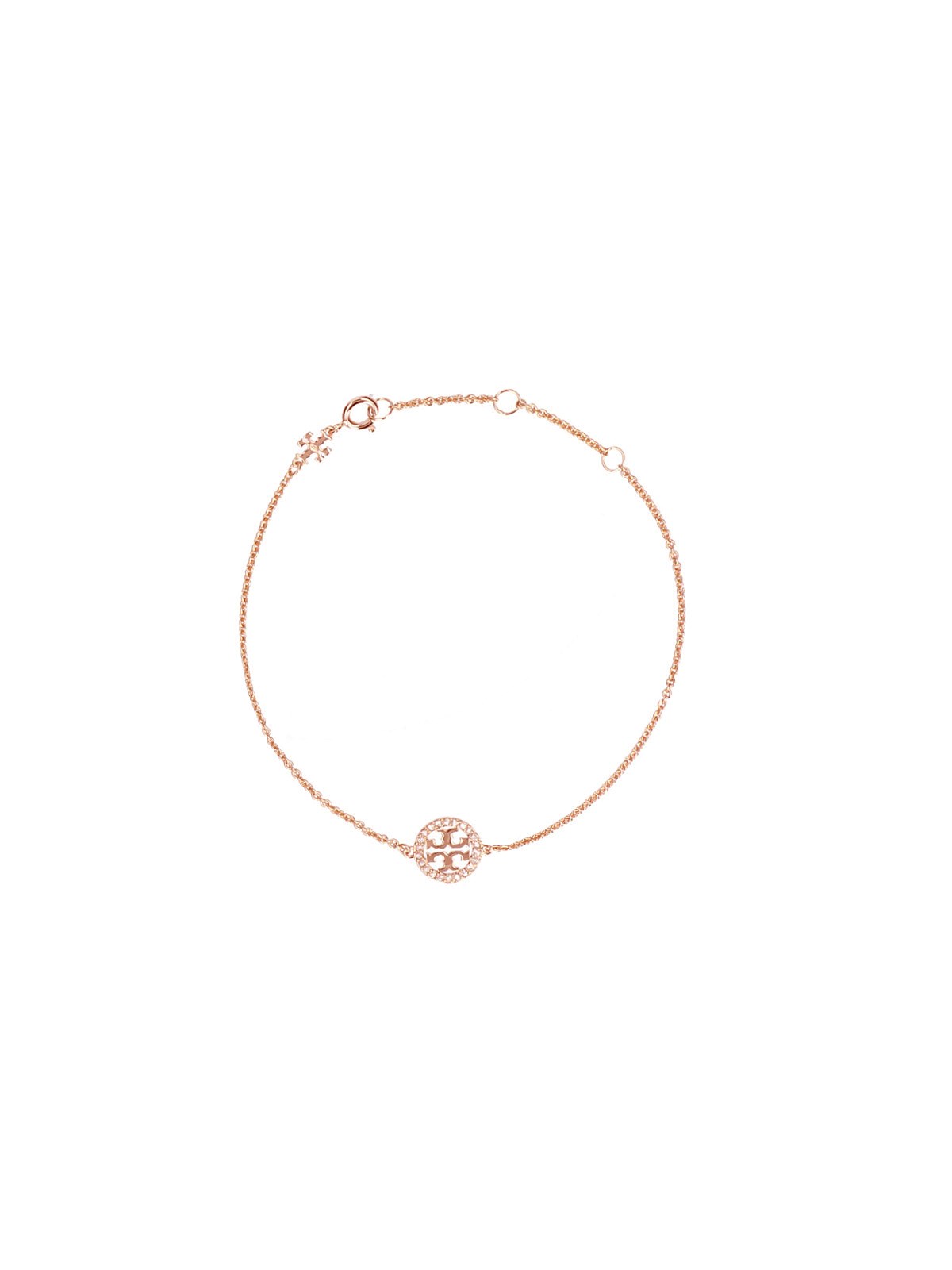 Tory Burch Miller Chain Bracelet In Pink