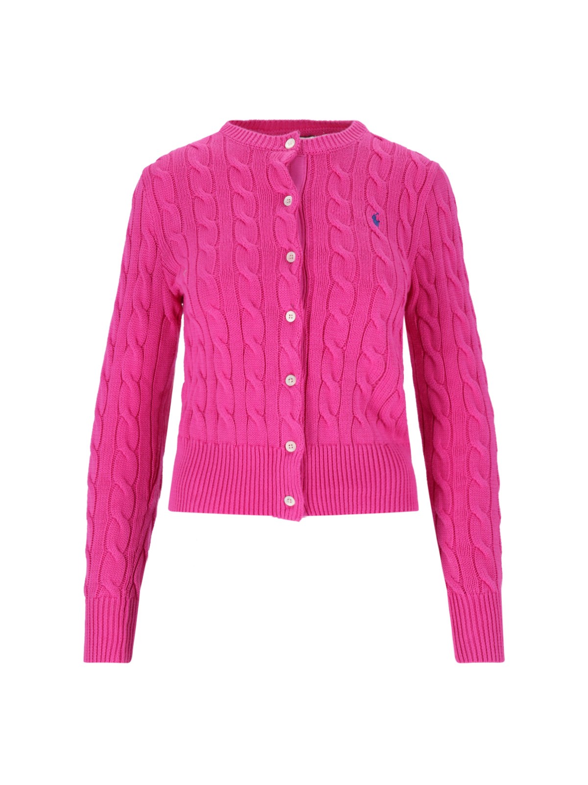 Polo Ralph Lauren Logo Braided Cardigan