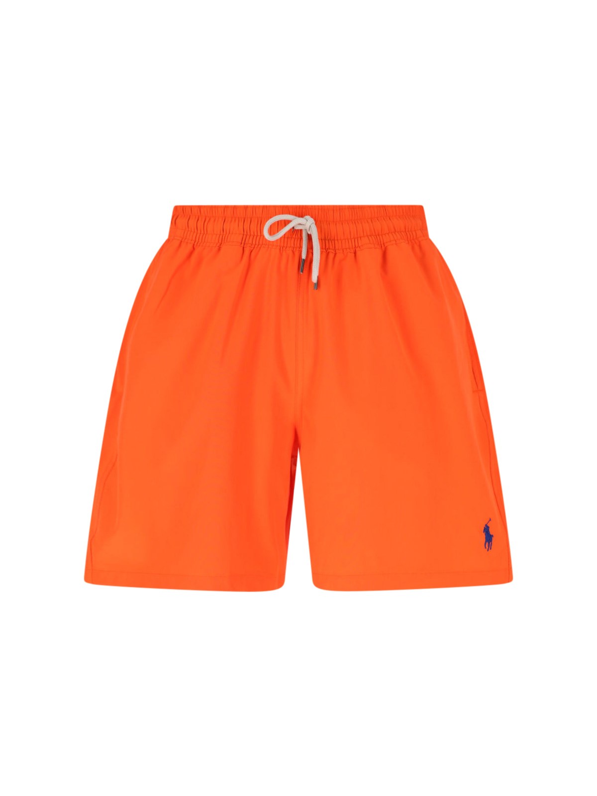 Polo Ralph Lauren 'traveler' Swim Shorts In Orange