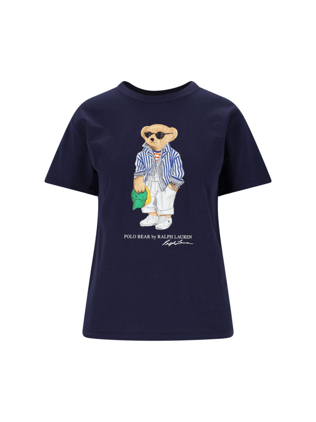 Shop Polo Ralph Lauren 'polo Bear' T-shirt In Blue