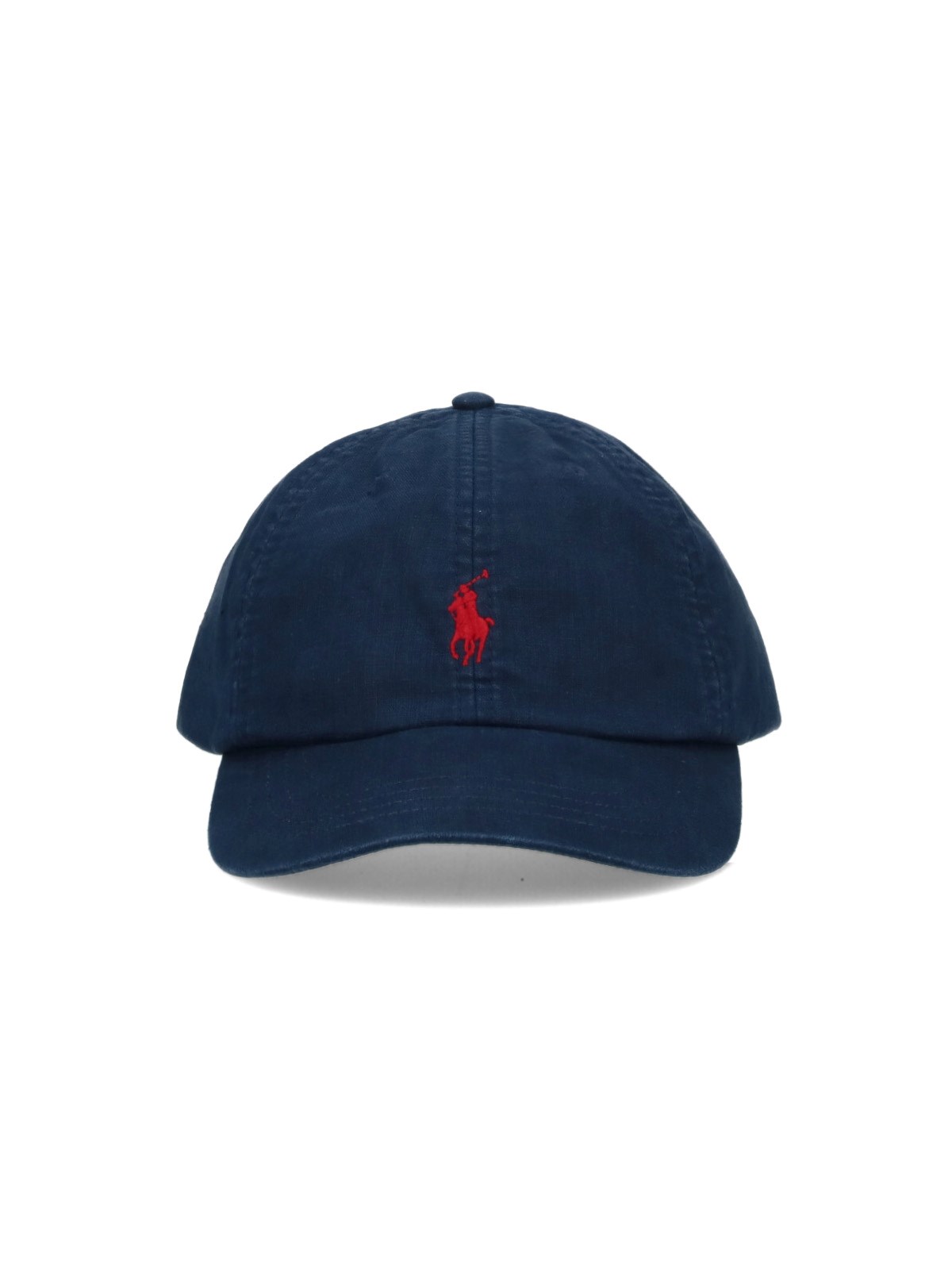 Polo Ralph Lauren Blue Baseball Cap With Logo Embroidery In Cotton Man In Blue