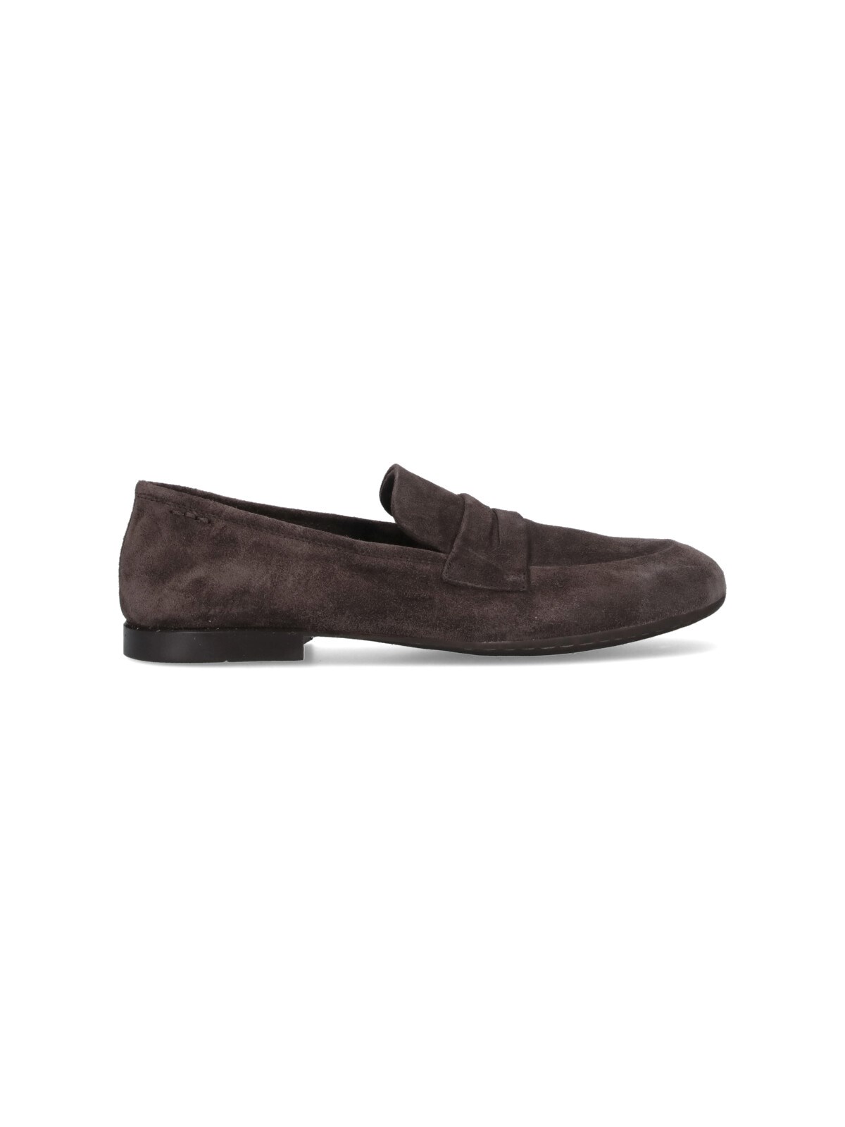 Alexander Hotto Suede Loafers In Brown