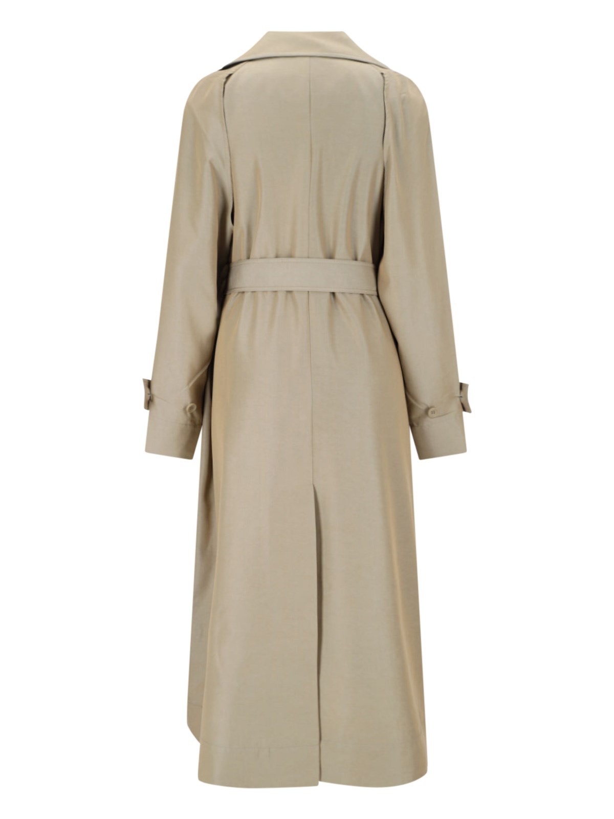 The frankie shop 'astoria' single-breasted trench coat