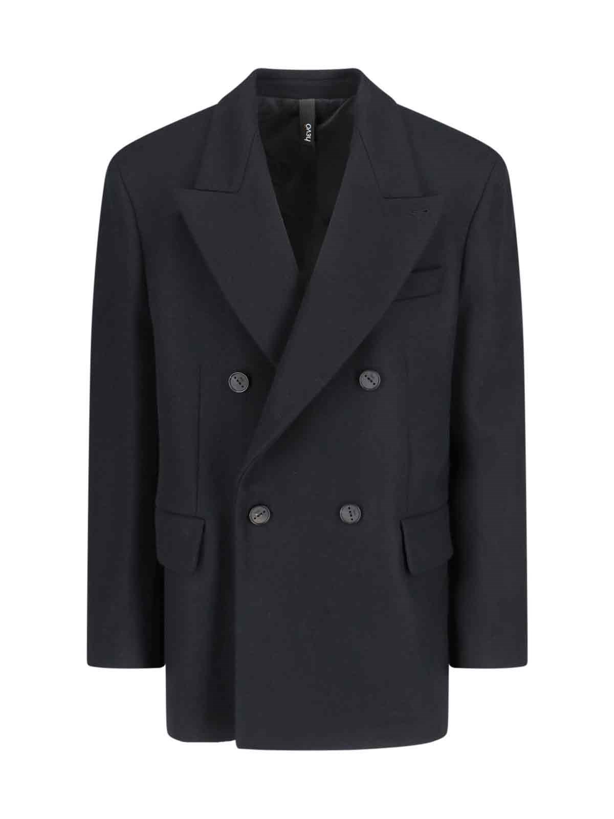 Hevo Rodi Coat In Black  